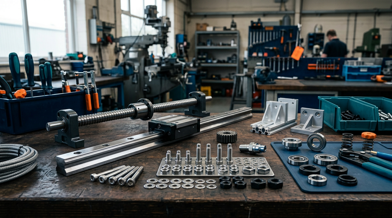 Linear Motion Components - UK suppliers in Fasteners, Fixings & Power Transmission