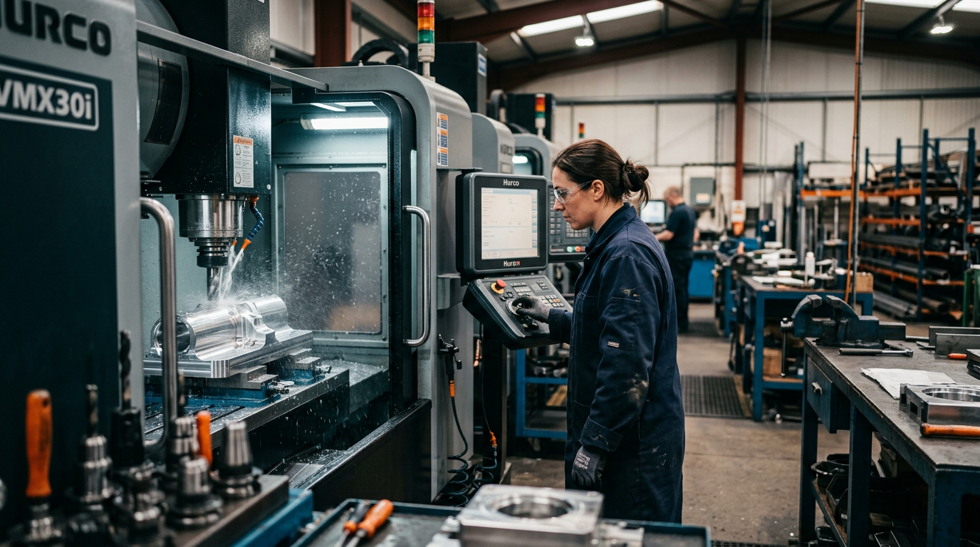CNC Machining - UK suppliers in Manufactured Components