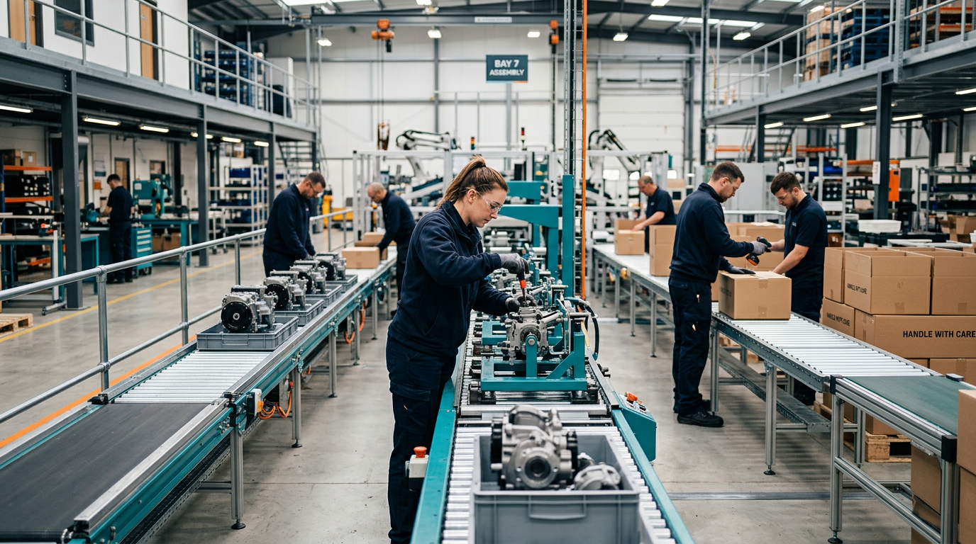 Mechanical Assembly - UK suppliers in Assembly, Packaging & Fulfilment