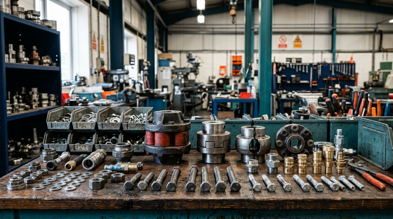 Couplings - UK suppliers in Fasteners, Fixings & Power Transmission