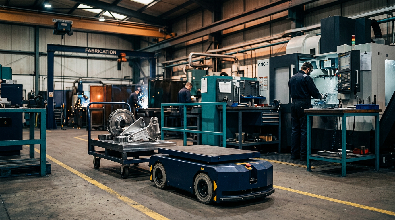 AGV - UK suppliers in New Equipment Purchase