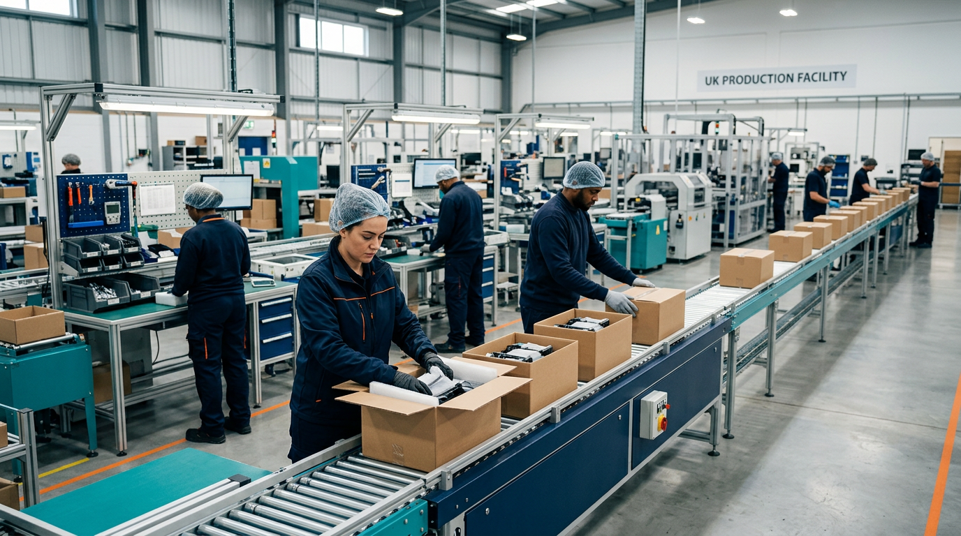 Outsourced Production - UK suppliers in Assembly, Packaging & Fulfilment