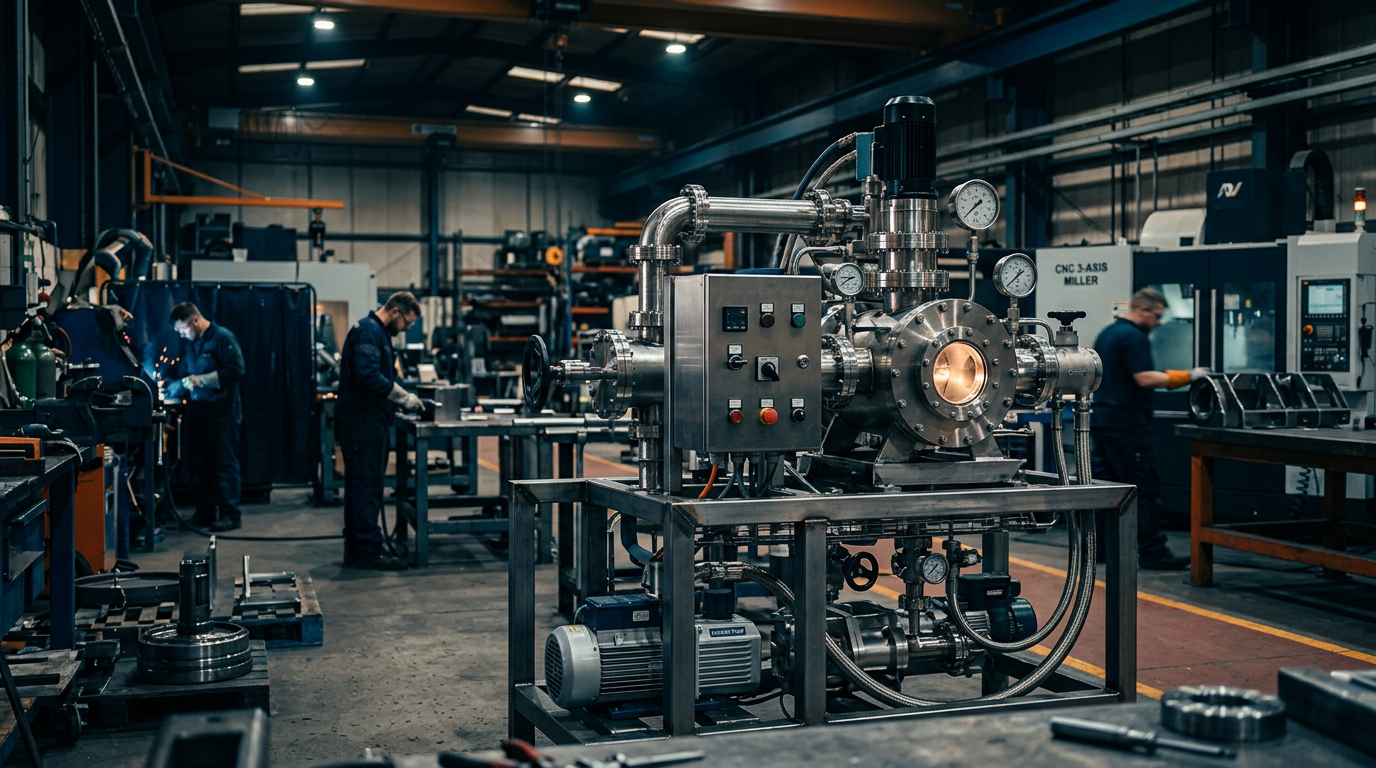 Vacuum System - UK suppliers in New Equipment Purchase