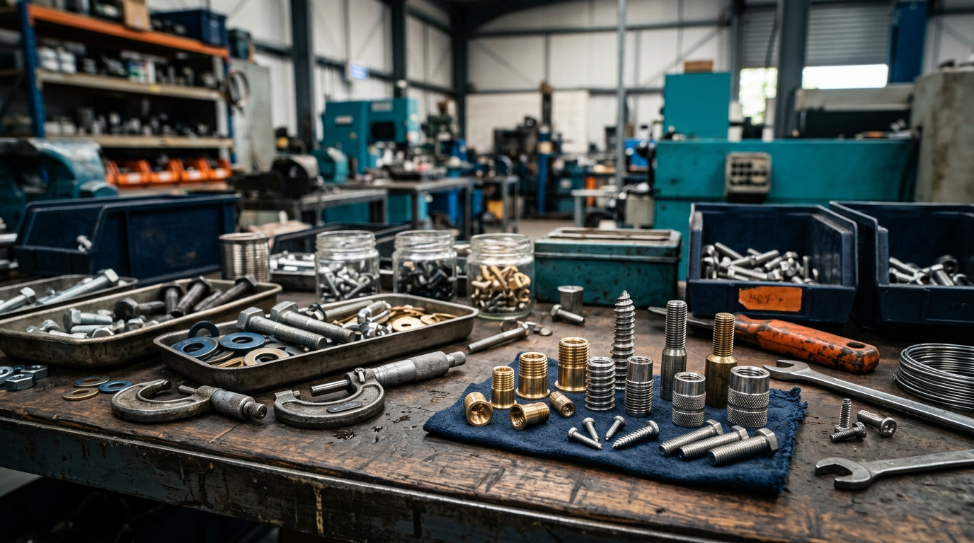 Threaded Inserts - UK suppliers in Fasteners, Fixings & Power Transmission