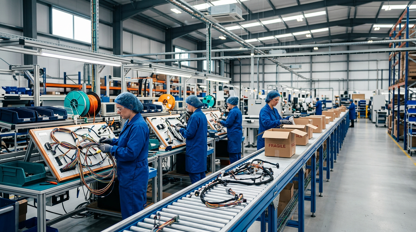 Wiring Looms - UK suppliers in Contract Assembly & Box Build